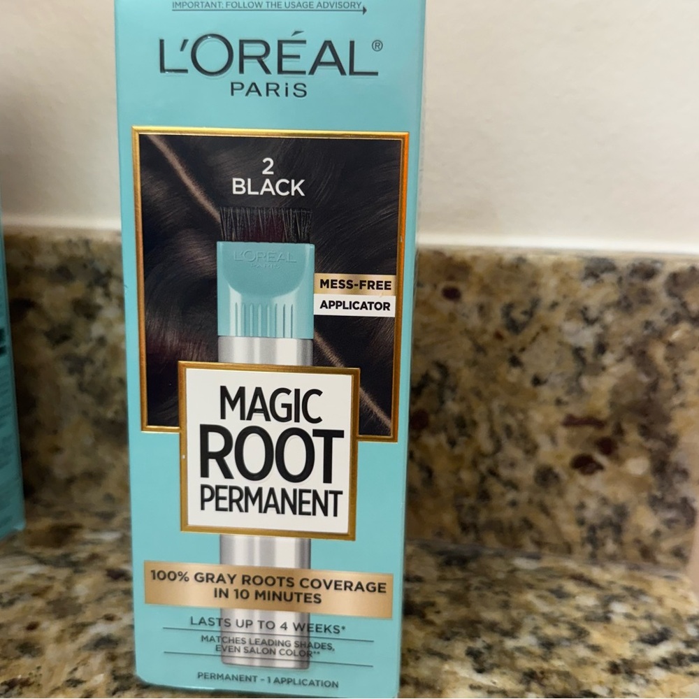 New L’Oréal Paris Magic Root Permanent Hair Color in 2Black